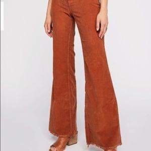 Free people vintage cord flare Bell Bottoms